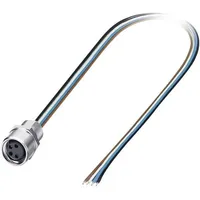 Phoenix Contact 1520039 Sensor-/Aktor-Einbausteckverbinder M12 Buchse, Einbau 0.50 m