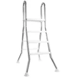 Evolution Hochbeckenleiter EVOLUTION V2A Edelstahl 2x 3 Stufen mit Plattform Kunststoff