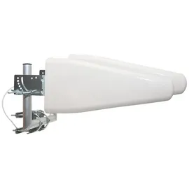 PremiumX LTE-Antenne Outdoor 3G 4G - 800 - 1800 - 2600 MHz - LTE MiMo DUO-Richtantenne 10m Kabel - Hotspot Mobilfunk Vodafone Telekom Modem Router