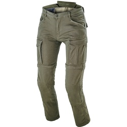 Macna Arrival Motorrad Textilhose, grün, Größe 32 für Männer