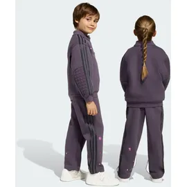 adidas Minecraft Loose Crew Set Trainingsanzug Schwarz 116
