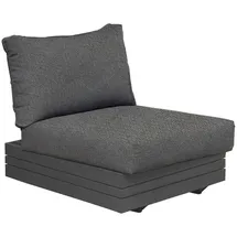 Zebra Technologies Cubo Loungesessel 74 x 81 x 76 cm grau