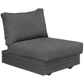 Zebra Technologies Cubo Loungesessel 74 x 81 x 76 cm grau