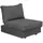 Zebra Technologies Cubo Loungesessel 74 x 81 x 76 cm grau