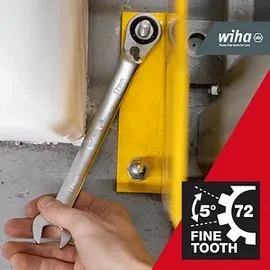 Wiha Ringratschen-Gabel- schlüssel Set