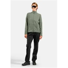 Odlo Grid Fleece Mit Durchgehendem Reißverschluss - shadow melange - M