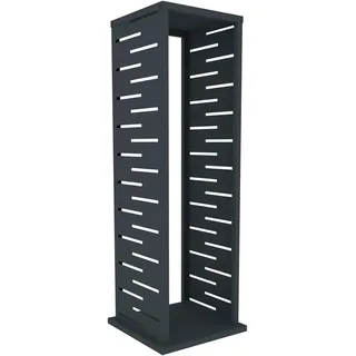 Westmann Kaminholzregal Luma Grid Metall 38 x 38 x 112 cm Anthrazit