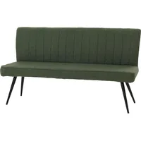 MCW Sitzbank MCW-K16, Esszimmerbank Bank Polsterbank, Rückenlehne Stoff/Textil Bouclé