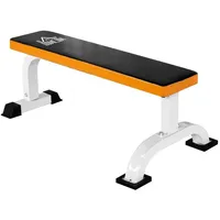 Homcom Hantelbank schwarz/weiß/orange
