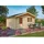 Kiehn-Holz Gartenhaus Dieselsberg 3,90 x 3,90 m Beige