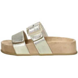 Paul Green "Paul Green Pantoletten Lederimitat", Damen Gold, 40 EU - 6,5 UK