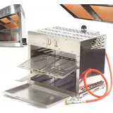 Apex Digital Hochtemperatur Gasgrill Edelstahl Grill 800° Oberhitzegrill bbq Steak 56526