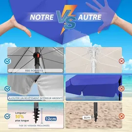 luxuskollektion Jalousie Ø 180 cm Strand