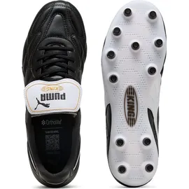 Puma King Top FG/AG Erwachsene schwarz/weiß/gold 45
