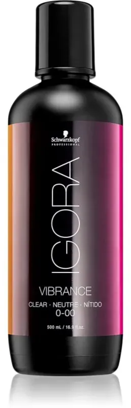 Schwarzkopf Professional IGORA New Vibrance Pflege, die den Haarglanz von colorierten Haaren betont Clear 0-00 500 ml