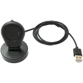 system-s USB 2.0 Kabel 93 cm Ladestation für OnePlus Watch Smartwatch in Schwarz
