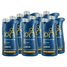 Mannol Kompressoröl ISO 100 10 l