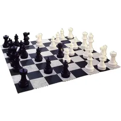 Rolly Toys Spielfeld Outdoor-Schach, 2,80x2,80 m EINHEITSGRÖSSE