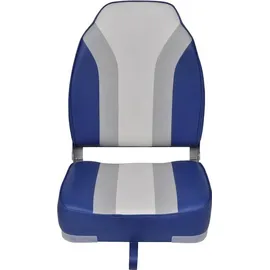 vidaXL Klappbare Bootssitze 2 St. 2 x 0 x 0 cm blau