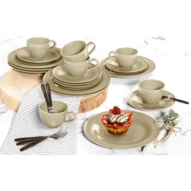 SELTMANN WEIDEN Beat Color Glaze Cappuccinotasse 0,35 l Sandbeige 6 St.