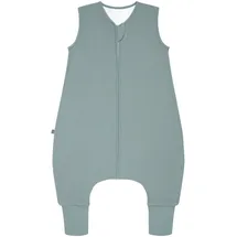 EMMA & NOAH Baby Schlafsack mit Füßen Essential Mint 90
