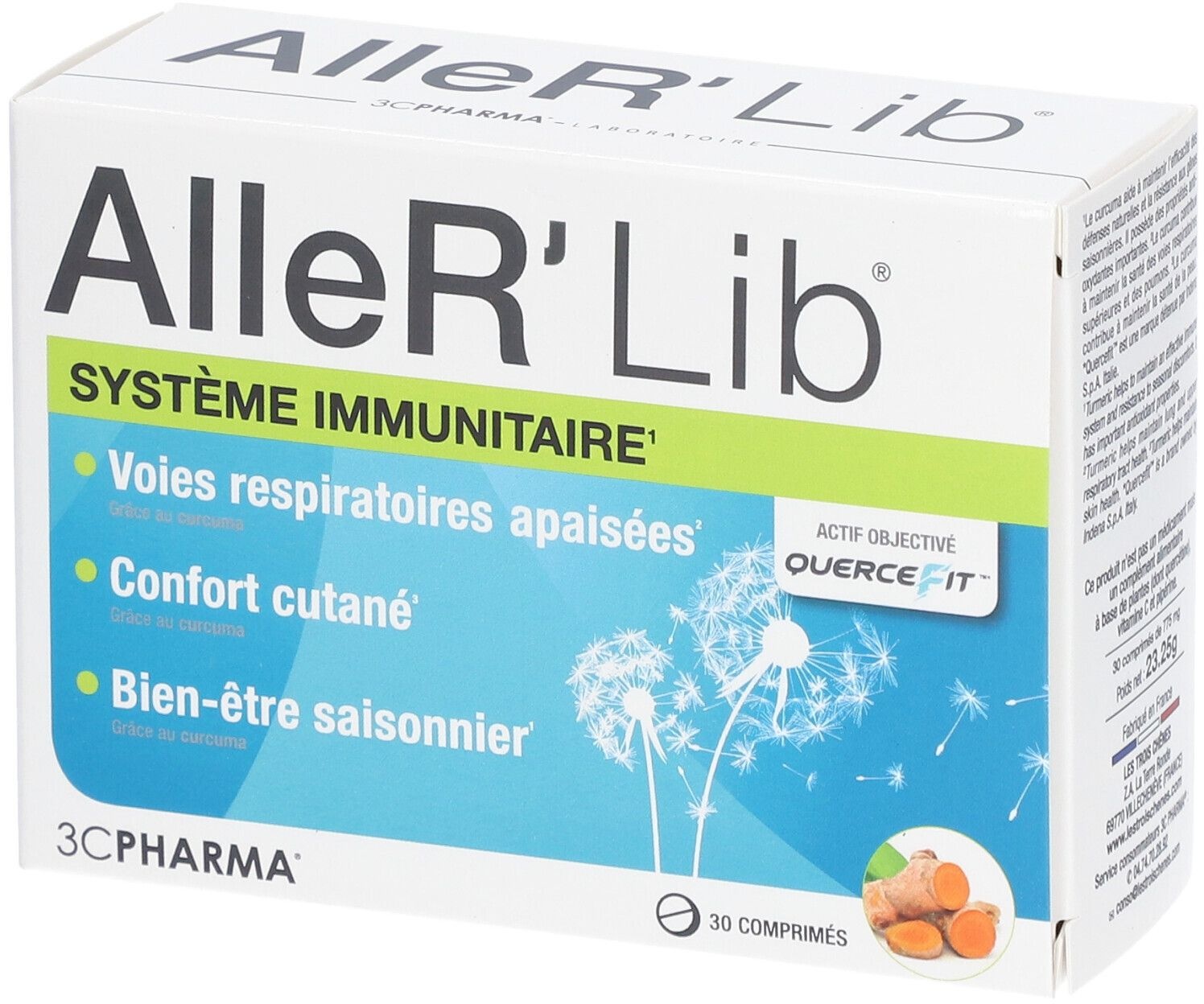 3C PHARMA AlleR'Lib® Système immunitaire 30 comprimé(s)