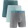 Under Armour Performance Tech Solid Boxershorts Enamel Blue S 3er Pack