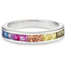 Bruno Banani Fingerring BRUNO BANANI "Schmuck Geschenk Silber 925 Damenring" Gr. 59, bunt (silberfarben, blau, lila, pink, orange, gelb, grün), Fingerringe, Damen, 59, Silber 925 (Sterlingsilber), 3,8mm, Fingerring, mit Zirkonia (synth.)