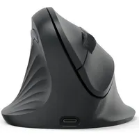 Hama Vertikale, ergonomische Linkshänder-Maus EWM-600L Multi Device, Schwarz