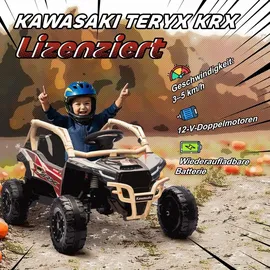 aiyaplay Kinder Elektroauto UTV Gelb (1-tlg)