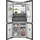 Midea MDRM706BIE70 Kühl-Gefrier-Kombination