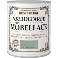RUST-OLEUM Kreidefarbe Möbellack Khaki Grün Matt 0,75 l