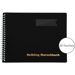 Helbling BMS30 Marschbuch schwarz 30 Taschen