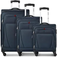 Wenger Beaumont Koffer-Set 3-tlg. blau