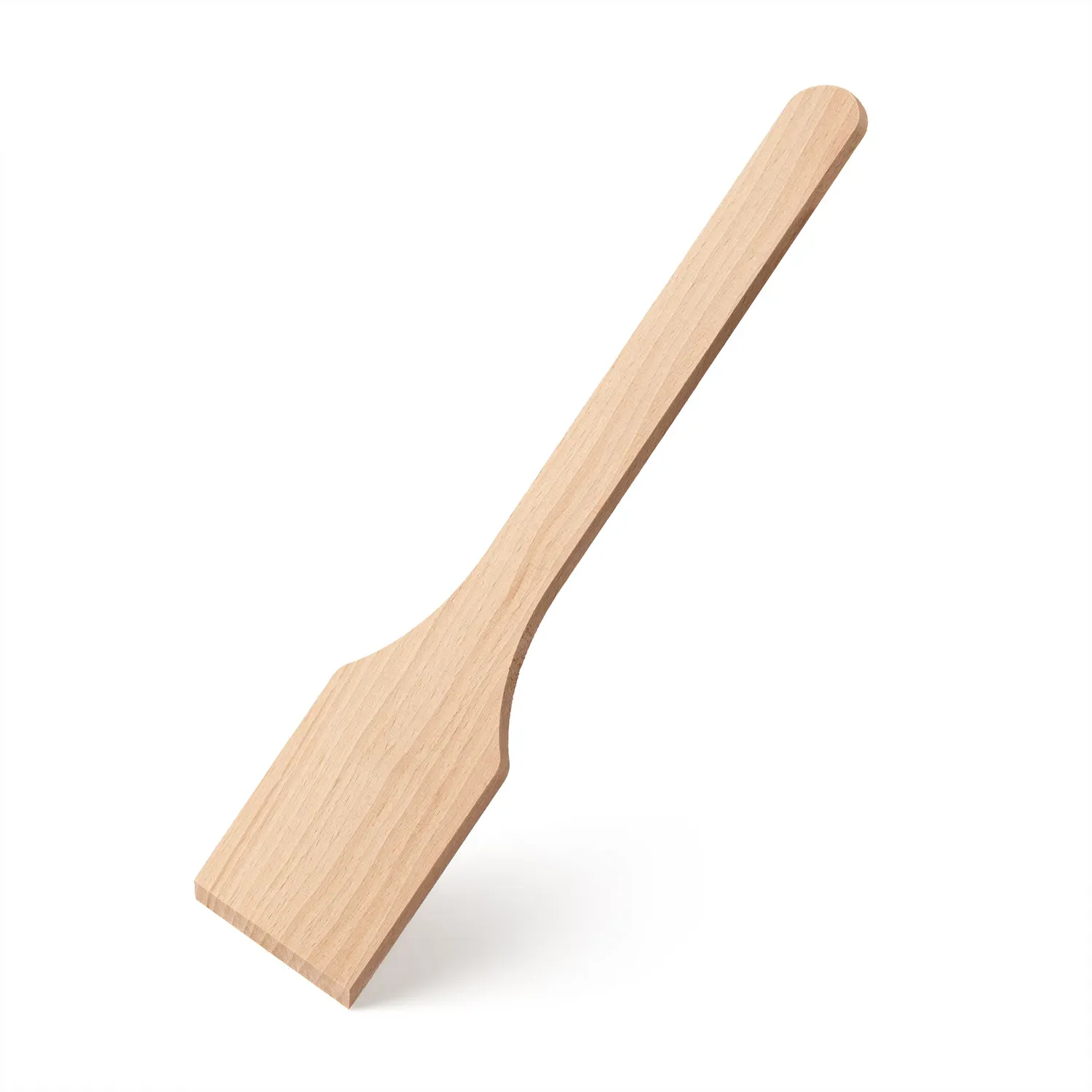 Metrie | Pfana-3020W Holzpfannenwender Spachtel, Buche | 20 cm