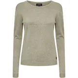 Oxmo Strickpullover Seagrass Melange L
