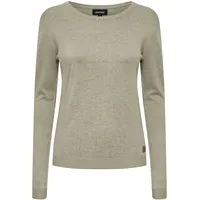 Oxmo Strickpullover Seagrass Melange L