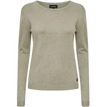 Oxmo Strickpullover Seagrass Melange L