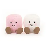 Jellycat Amuseables Pink and White Marshmallows 9cm