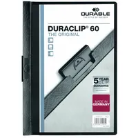Durable Klemmmappe A4 (Duraclip Original 60, Hartfolie, bis 60