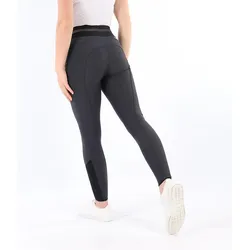 Reitleggings Qnila Vollbesatz Silikon Quur Dunkelblau-Gold DE 40 / FR 42