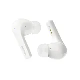 Belkin SoundForm Motion True Wireless In-Ear-Kopfhörer, Noise Cancelling, kabelloses Ladecase, 2 Mikrofone, Spritzwasserschutz, Schutzart IPX5, Bluetooth-Earbuds für iPhone, Samsung – Weiß AUC010btWH