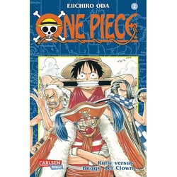 Ruffy Versus Buggy  Der Clown / One Piece Bd.2 - Eiichiro Oda  Kartoniert (TB)