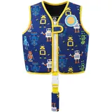 Boglia Kinder-Schwimmweste, Schwimmhilfe für Kleinkinder zum Schwimmenlernen, ultraweiche Neoprenjacke mit verstellbarem Schrittgurt für Schwimmen, Pools und Strand