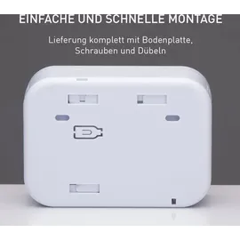 Grundig Kohlenmonoxid Melder KD-218A Weiß