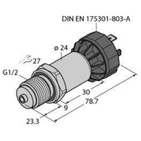 Turck Drucktransmitter PT160R2008I2DA91/X