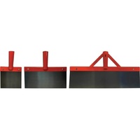 PROMAT Stoßscharre Breite 150 mm gehärtet, ohne Stiel Stahl