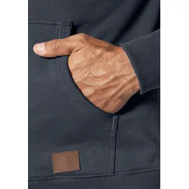 MAN'S WORLD Kapuzensweatjacke in blau, | Gr.: L