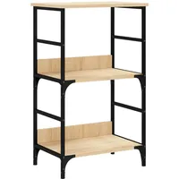 vidaXL Bücherregal 50 x 33 x 82 cm Braun