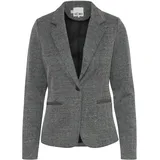 ICHI Kurzblazer IHKATE JACQUARD BL4 20121600 moderner Blazer in Grau | Gr.: M